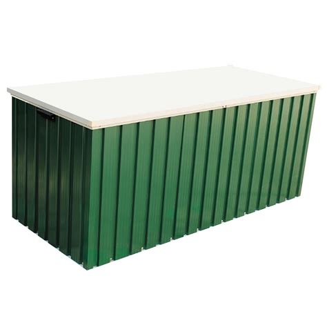 green metal storage box|green storage containers seen tv.